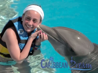 Kissed by a Dolphin