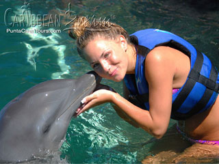 Kissed by Dolphin