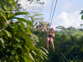 Zipline in Dominican Republic