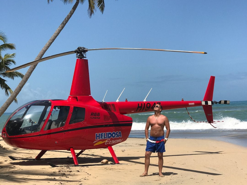 saona island helicopter tour